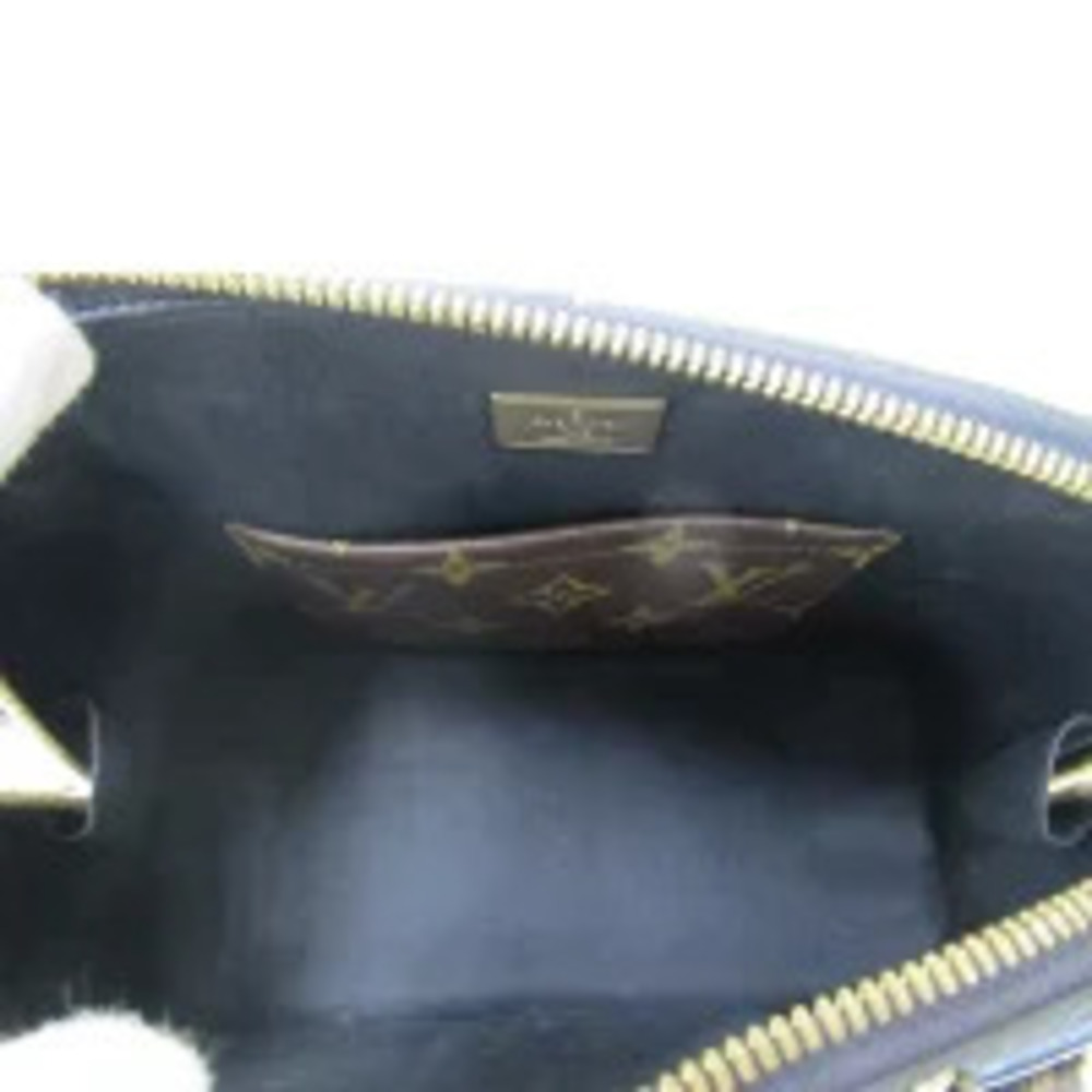 LOUIS VUITTON Alma Monogram Vernis Marine Blue AB - Picture 6 of 6